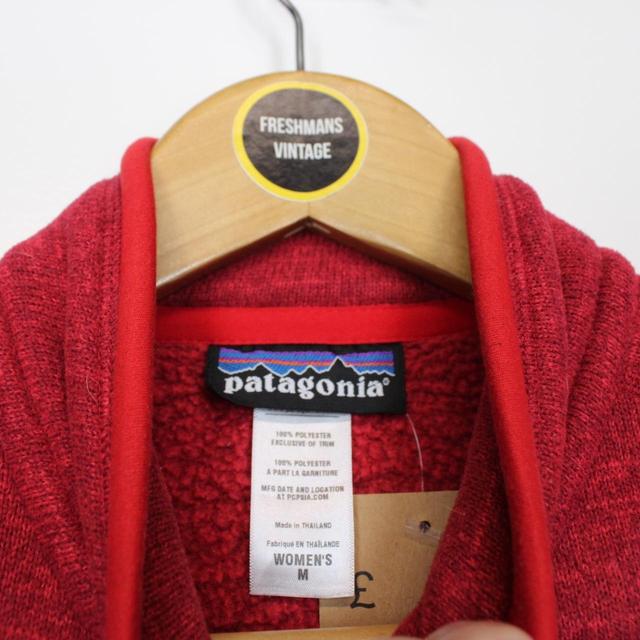 Vintage 00s Patagonia Red Full Zip Fleece Jacket