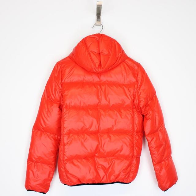 Calvin Klein Jeans Red Full Zip Down Puffer Jacket