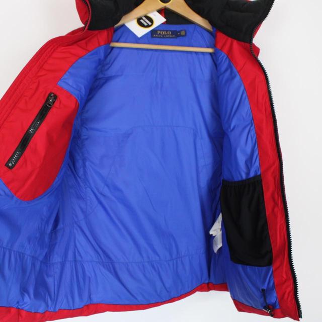 Polo Ralph Lauren Red and White Down Gilet / Bodywarmer Jacket