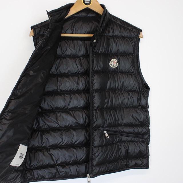 Moncler Black Down Gui Gilet / Bodywarmer Jacket