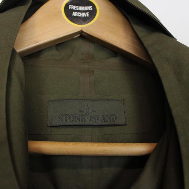 Stone Island SS 2023 Khaki Green 0-Ventile Ghost Piece Parka Jacket