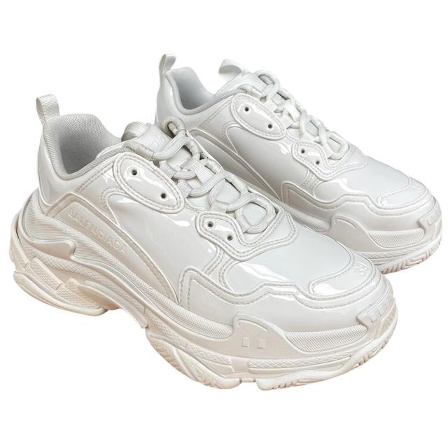 Balenciaga Triple S White Rubber Trainers