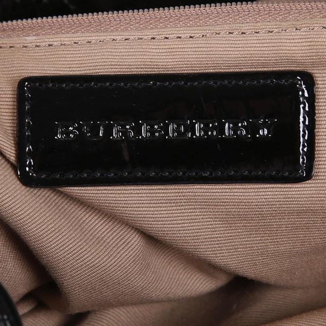 Burberry Beige and Black Nova Check Large Backpack