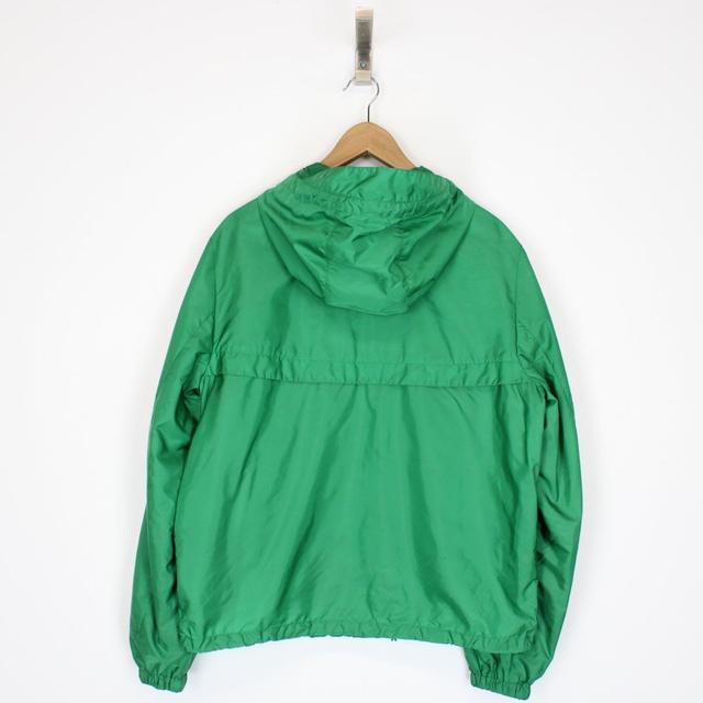 Prada Re-Nylon Green and White Full Zip Windbreaker Jacket