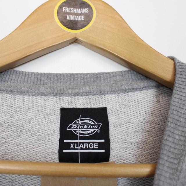 Vintage 00s Dickies Grey Sweatshirt Jumper