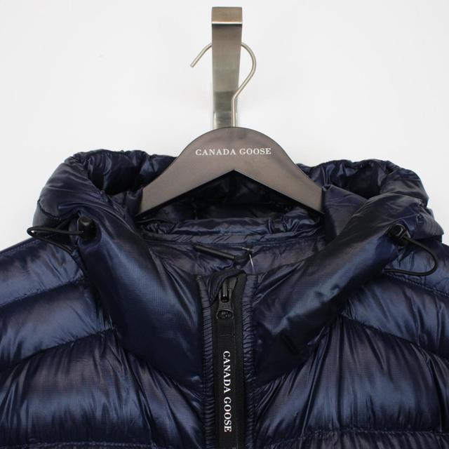 Canada Goose Black Crofton Down Hooded Puffer Jacket