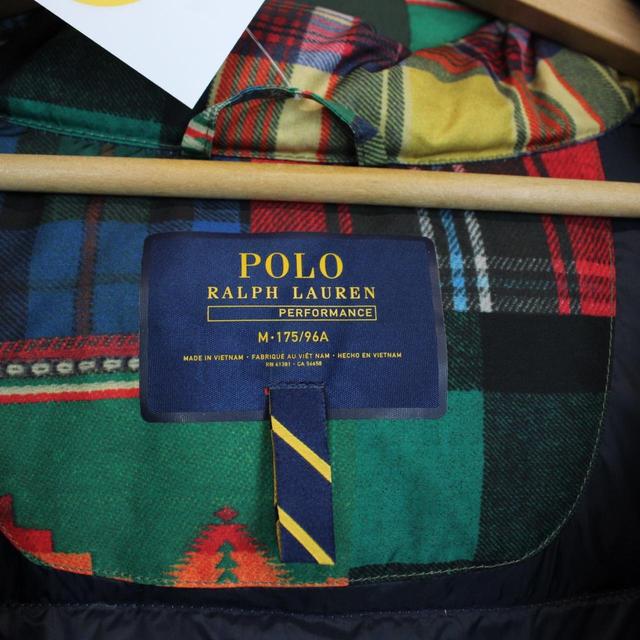 Polo Ralph Lauren Multicoloured Patchwork Down Puffer Jacket