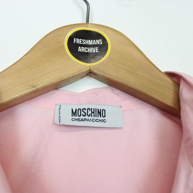 Moschino Cheap and Chic Pink Short Sleeve Blouse Shirt