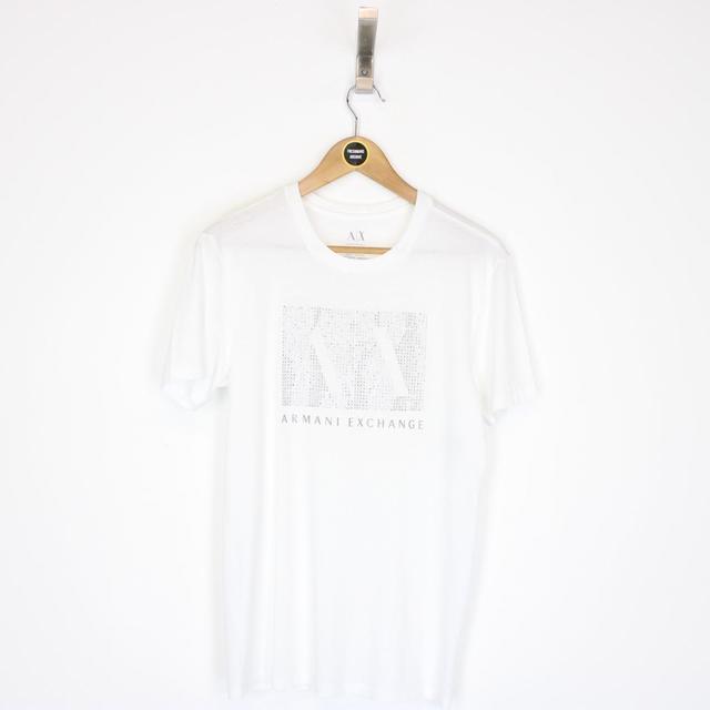 Armani Exchange White Short Sleeve T-Shirt