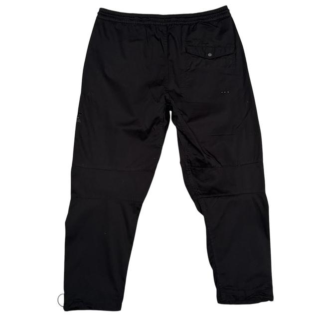 Maharishi Black Cotton Cargo Trousers