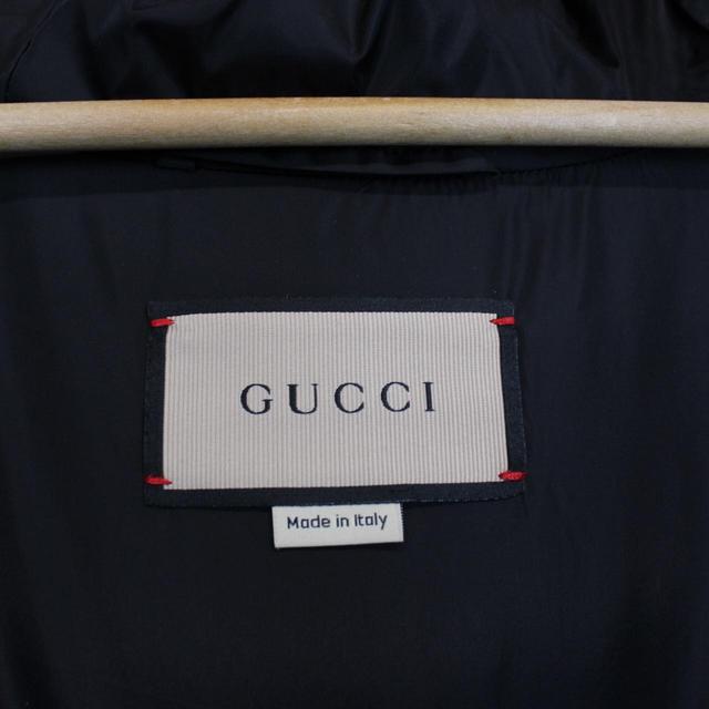 Gucci Black Jumbo GG Monogram Canvas Down Puffer Jacket