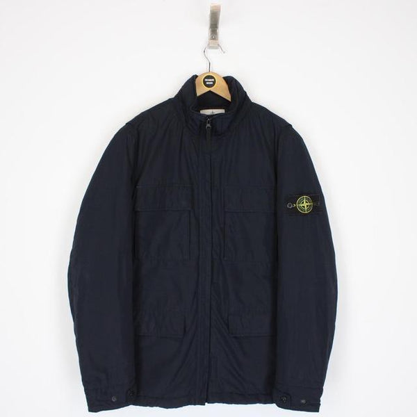 Stone Island AW 2018 Navy Blue Micro Reps Primaloft Insulated Jacket