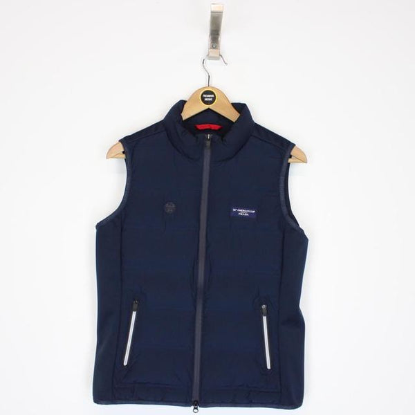 Prada x North Sails 36th Americas Cup Navy Blue Gilet / Bodywarmer