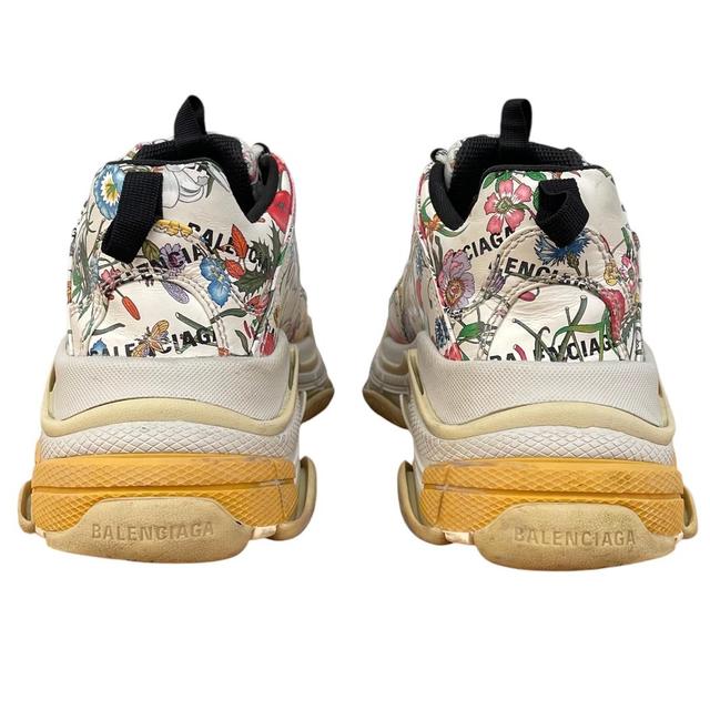 Gucci x Balenciaga Triple S Multicoloured Floral The Hacker Project Trainers