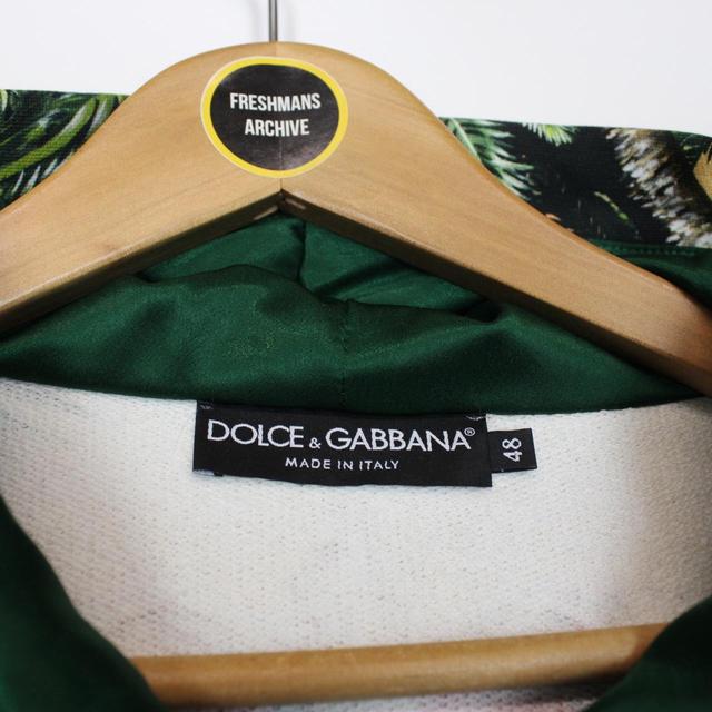 Dolce and Gabbana Multicoloured Tropical King Print Hoodie Jumper