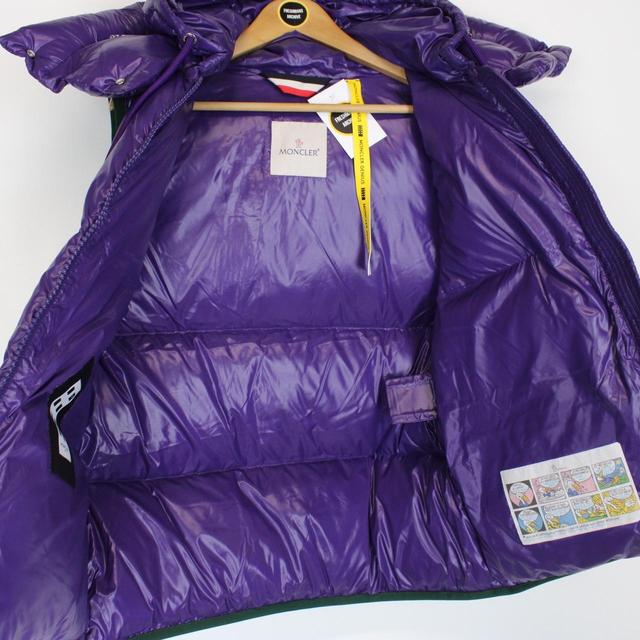 Moncler Purple Genius 1952 Lorent Hooded Down Gilet / Bodywarmer