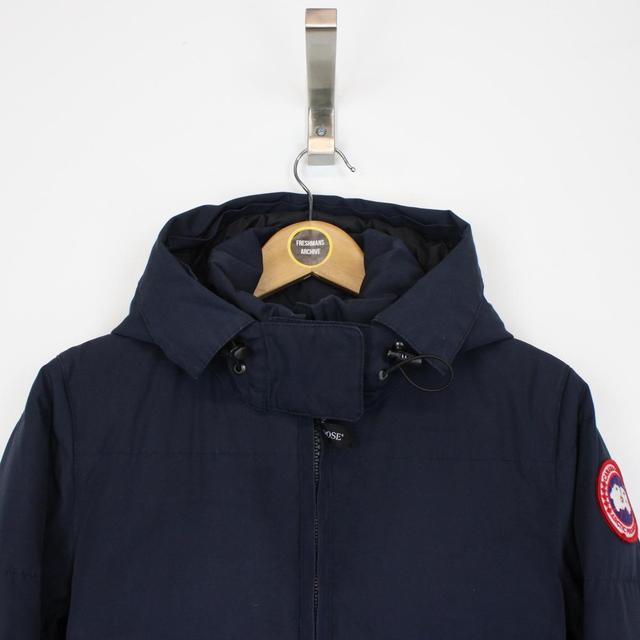 Canada Goose Navy Blue Chelsea Parka Heritage Down Jacket