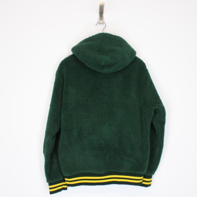 Polo Ralph Lauren Green and Yellow Sherpa Fleece Hoodie