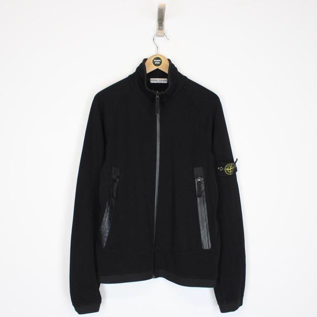 Stone Island SS 2010 Black Full Zip Sweatshirt Jumper