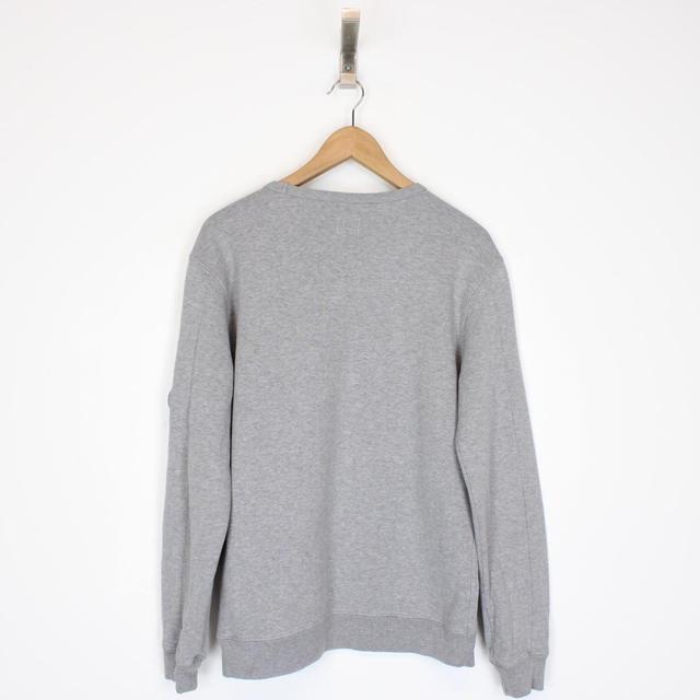 CP Company Grey and Black Goggle Sweatshirt Jumper