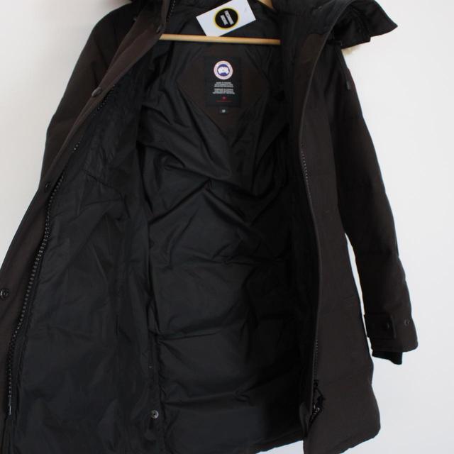 Canada Goose Brown Mackenzie Parka Down Jacket with Fur Trim