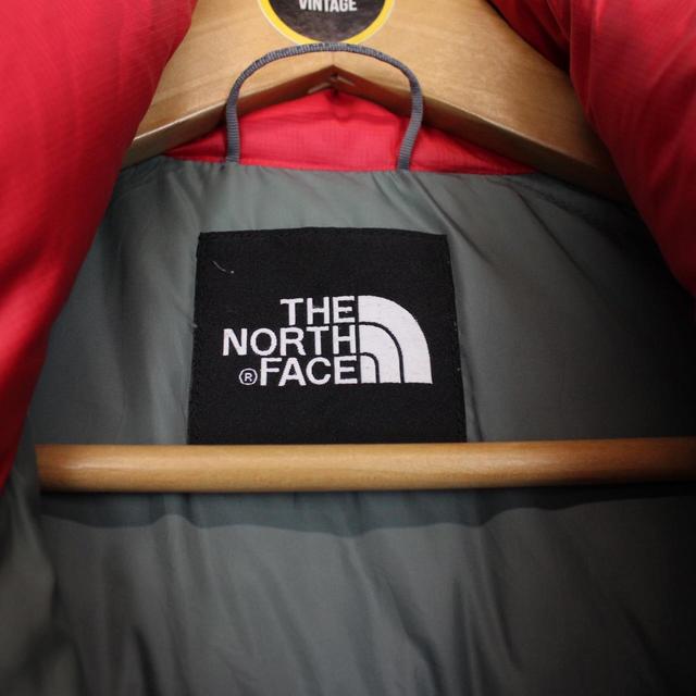 Vintage 90s The North Face Red 700 Nupste Down Puffer Jacket