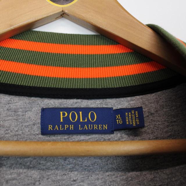 Polo Ralph Lauren Grey and Camo Patchwork Sherpa Fleece Jacket