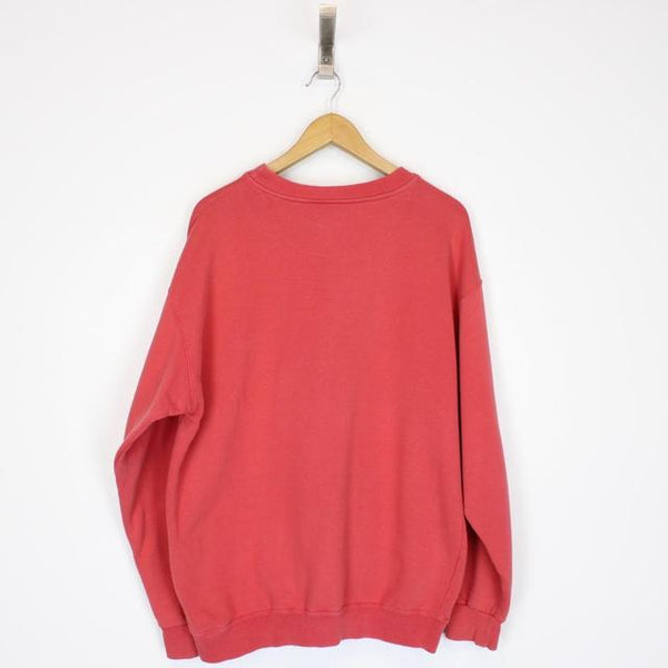 Vintage 90s Marlboro Classics Red Sweatshirt Jumper