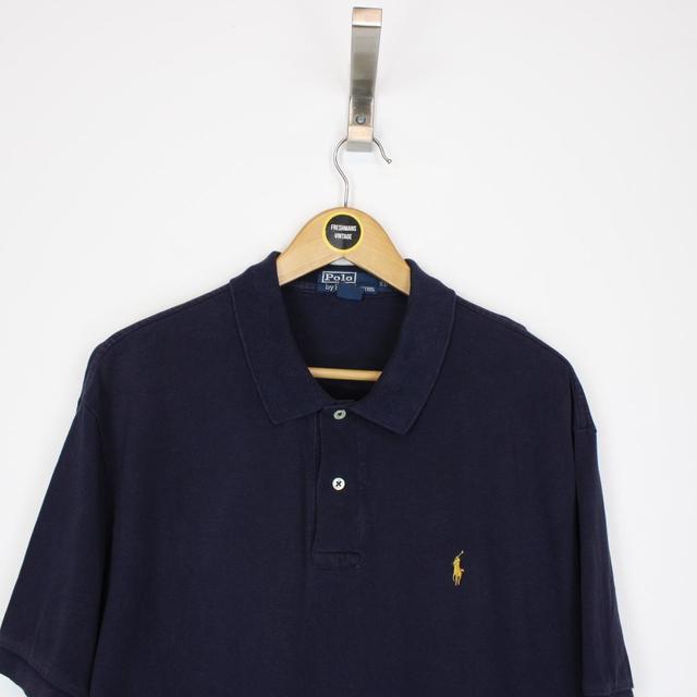 Polo Ralph Lauren Navy Blue Short Sleeve Polo Shirt