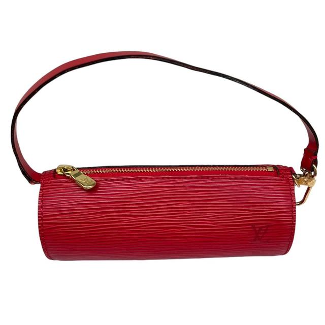 Louis Vuitton Soufflot Red Epi Leather Mini Papillon Handbag