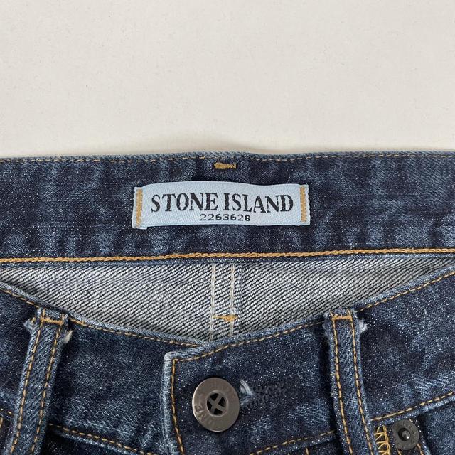 Stone Island SS 2011 Navy Blue Slim Fit Jeans