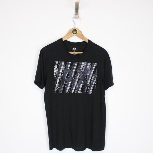 Armani Exchange Black Short Sleeve T-Shirt