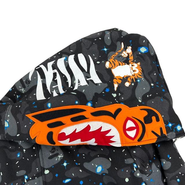 Bape Space Camo Tiger Full Zip Hoodie Jumper