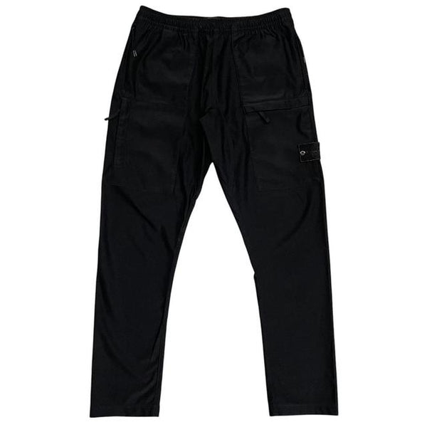 Stone Island Ghost AW 2018 Black Tapered Fit Trousers