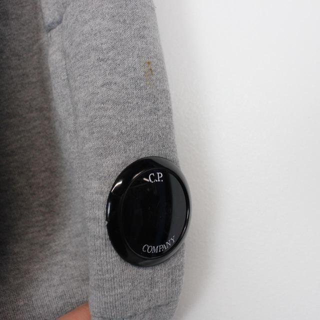 CP Company Grey and Black Goggle Sweatshirt Jumper