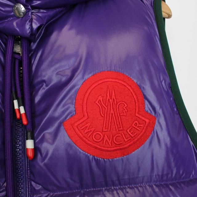 Moncler Purple Genius 1952 Lorent Hooded Down Gilet / Bodywarmer