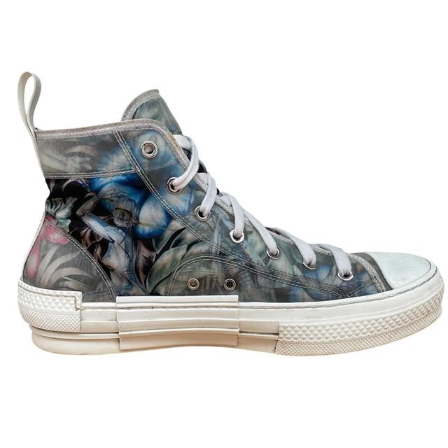 Christian Dior x Sorayama B23 Limited Edition Multicoloured High Top Trainers