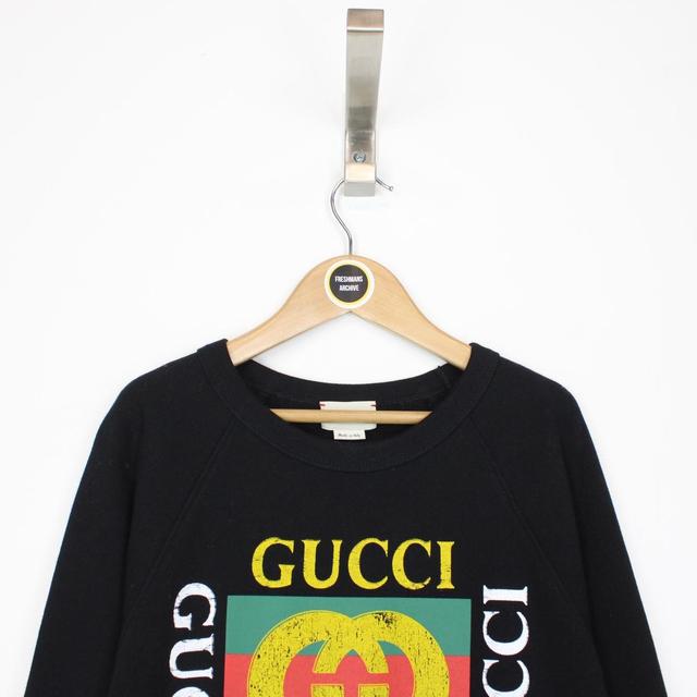 Gucci Black 1060 Logo Sweatshirt Jumper