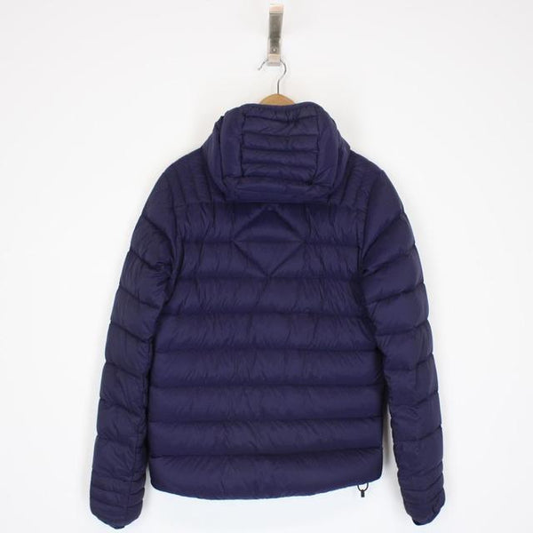 Canada Goose Navy Blue Brookvale Nylon Down Hooded Jacket