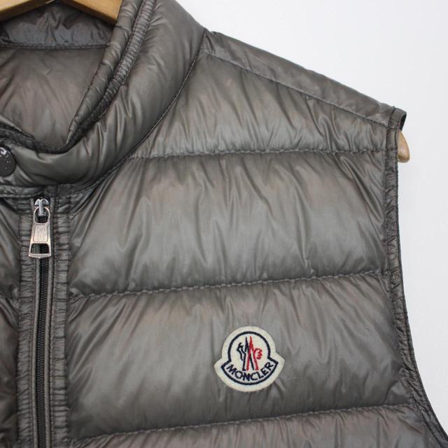 Moncler Grey Down Gui Gilet / Bodywarmer Jacket