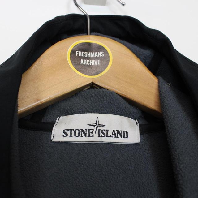 Stone Island AW 2014 Black Full Zip Soft Shell Jacket