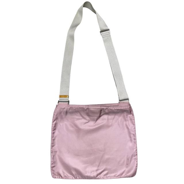 Vintage Prada Pink Nylon Crossbody Bag