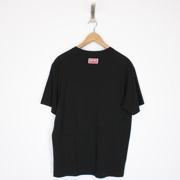 Kenzo Paris Black Boke Flower Short Sleeve T-Shirt