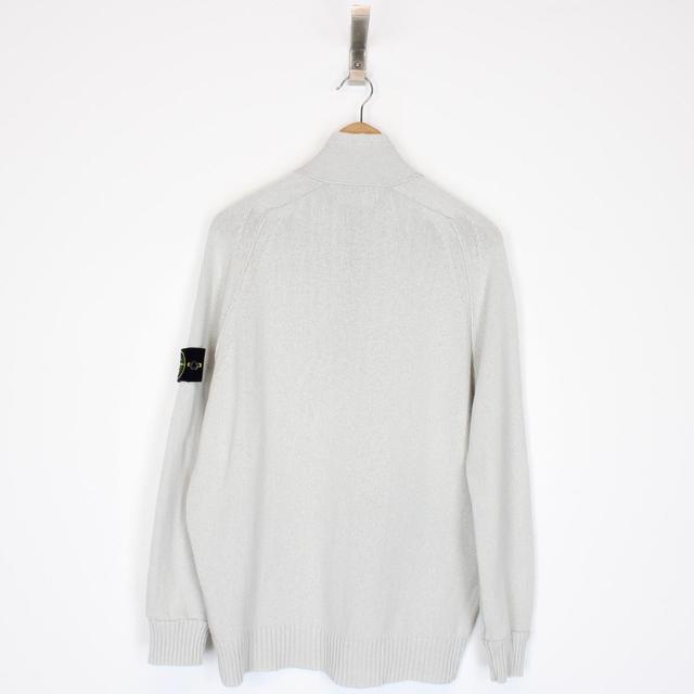 Stone Island SS 2012 Grey Cotton Knit Sweatshirt Jumper