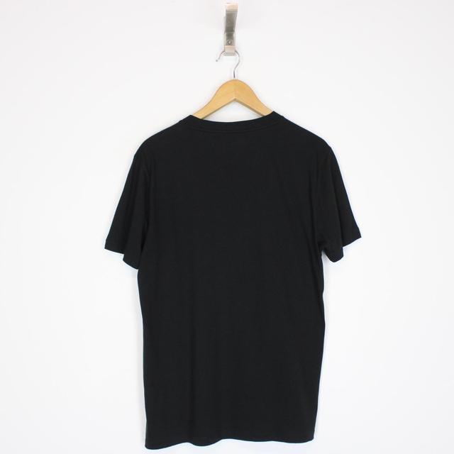 Calvin Klein Black and White Spellout Short Sleeve T-Shirt