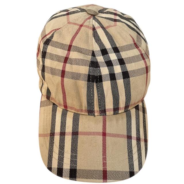 Burberry London Tan Brown Nova Check Baseball Cap