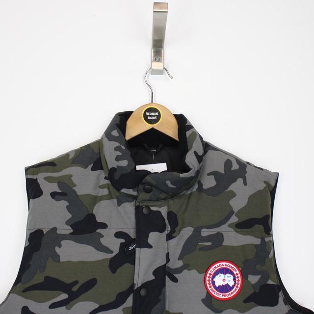 Canada Goose Freestyle Coastal Grey Camo Down Gilet / Bodywarmer