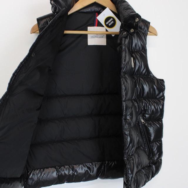 Moncler Black Down Tib Gilet / Bodywarmer Jacket