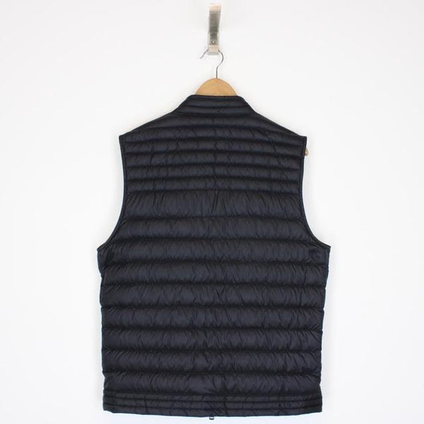 Moncler Black Down Roussilon Gilet / Bodywarmer Jacket