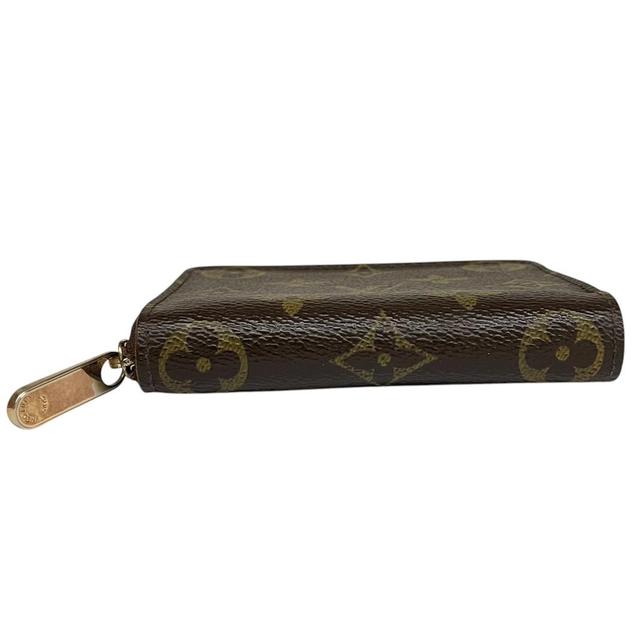 Louis Vuitton Brown and Beige LV Monogram Zippy Coin Purse